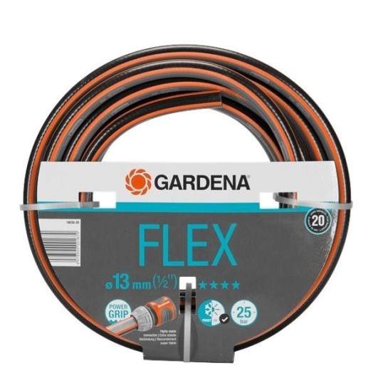 Gardena Comfort Flex 1/2" (18031) Λάστιχο Ποτίσματος - 15m