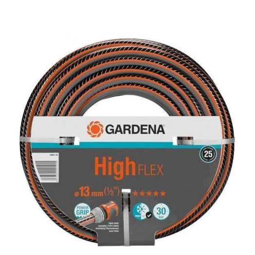 Gardena HighFlex Comfort 13mm (18069) 1/2" Λάστιχο Ποτίσματος - 50m