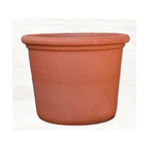 Ceramart Πήλινη Γλάστρα Flower Pot Άττικα 30 (30x23)