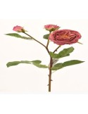 Τεχνητό Κλωνάρι Τριαντάφυλλο Ροζ 61 εκ.