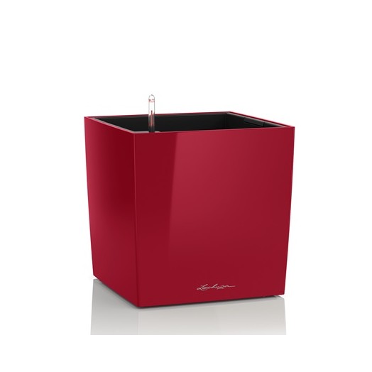 Lechuza Γλάστρα Cube 50 Scarlet Red (50x50x50 ΜxΠxY)