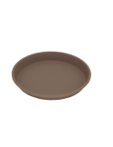 Micplast Πιάτο Γλάστρας Daiquiri Στρογγυλό Taupe 20 (19x16cm ΔxΥ)