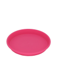 Micplast Πιάτο Γλάστρας Daiquiri Στρογγυλό Ροζ 25 (24x20cm ΔxΥ)