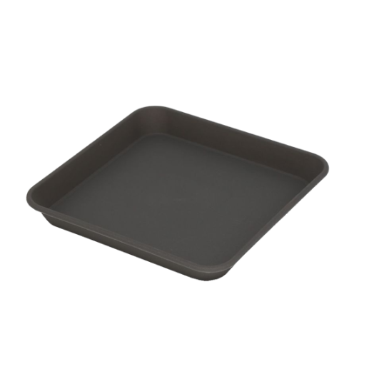 Micplast Πιάτο Γλάστρας Daiquiri Τετράγωνο Ανθρακί 20 (15x15x2cm ΜxΠxΥ)
