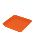 Micplast Πιάτο Γλάστρας Daiquiri Τετράγωνο Πορτοκαλί 20 (15x15x2cm ΜxΠxΥ)