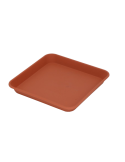 Micplast Πιάτο Γλάστρας Daiquiri Τετράγωνο Τερακότα 30 (22x22x3cm ΜxΠxΥ)