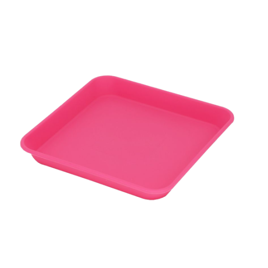 Micplast Πιάτο Γλάστρας Daiquiri Τετράγωνο Ροζ 20 (15x15x2cm ΜxΠxΥ)