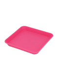 Micplast Πιάτο Γλάστρας Daiquiri Τετράγωνο Ροζ 25 (19x19x2.5cm ΜxΠxΥ)