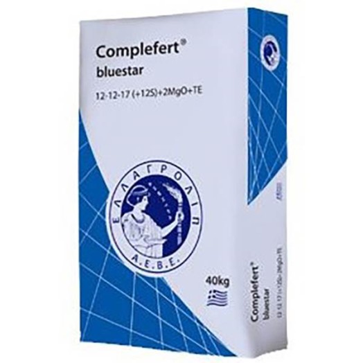 Complefert Bluestar 12-12-17 (25kg) Κοκκώδες Μπλέ Λίπασμα