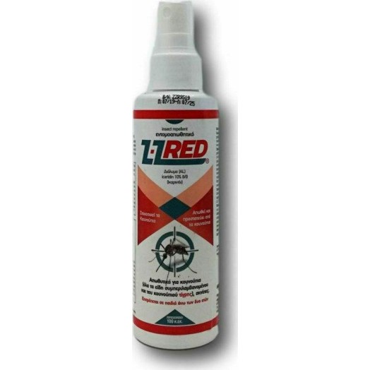 Εντομοαπωθητικό Z-Z Red για Κουνούπια 100cc