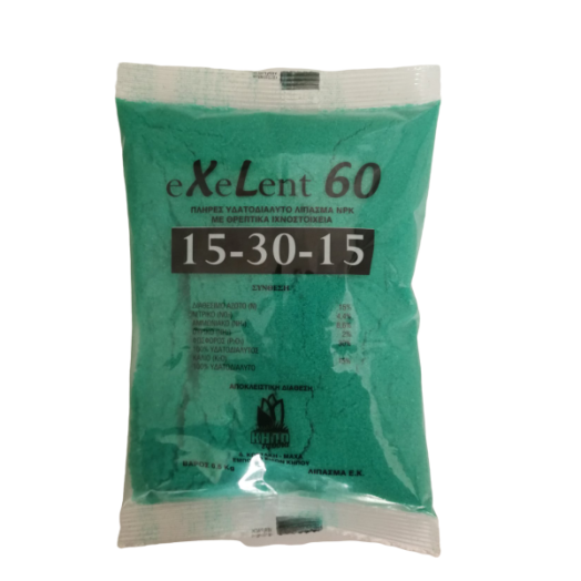 Exelent 60 15-30-15 500gr Υδατοδιαλυτό Λίπασμα