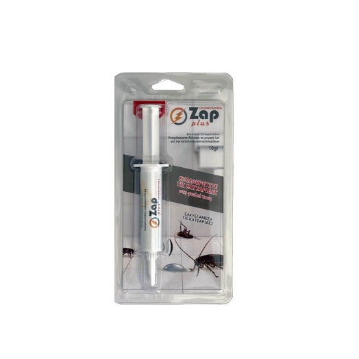 Zap Plus ⚡ Cockroach Gel 10gr Τζελ για Κατσαρίδες