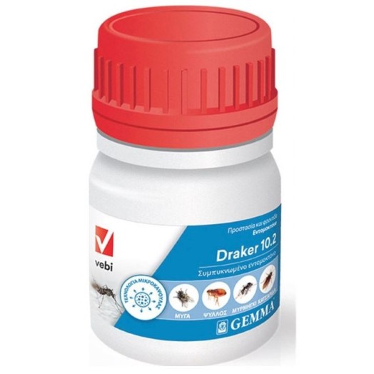 Draker 10.2CS 50cc Εντομοκτόνο Φάρμακο Απεντομώσεων